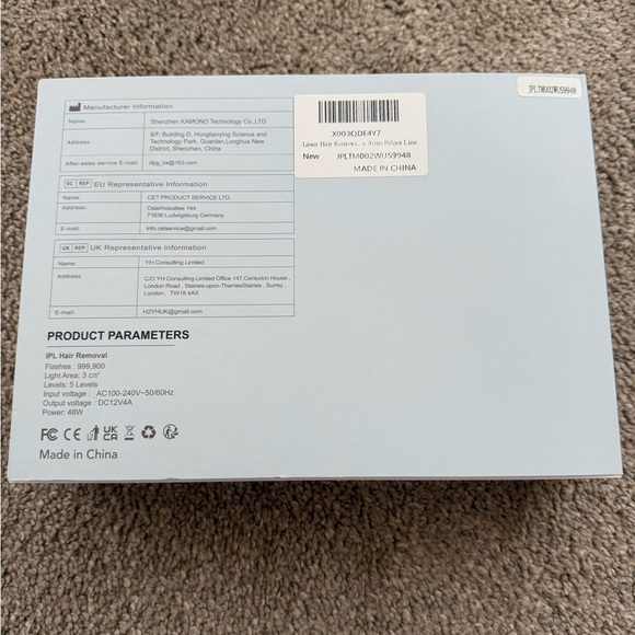 Laser Hair Removal Device with Cooling - Picture 6 of 7